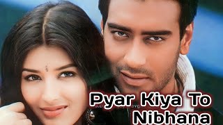 Pyar Kiya To Nibhana  Major Sahib  Hindi Instrumental Music  Anuradha  Udit  Ajay  Sonali [upl. by Gillie]