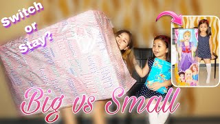 MYSTERY BIG VS SMALL GIFTS  SWITCH UP CHALLENGE  NATAKOT SI MIK [upl. by Claudie]