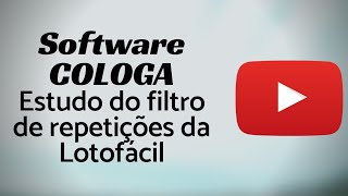 Estudo do filtro de repetições da Lotofácil usando o Software COLOGA [upl. by Ennovyahs698]