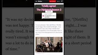 The Diplomat Season 2 thediplomat netflix tv fyp tvshow forbes Netflix Forbes [upl. by Sinnylg]