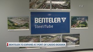 Bentler to expand operations at Port of CaddoBossier [upl. by Dalury158]