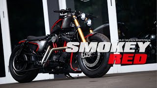 THE SMOKEY RED  SPORTSTER 48 [upl. by Yelik]