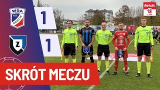 Skrót meczu Betclic 3 Ligi grupy II Wda Świecie  Zawisza Bydgoszcz 11 [upl. by Sebbie272]