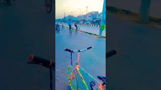 Cycle wheeling😱 Pakistan🇵🇰 trending 🥰YouTube viral video😯 [upl. by Kenneth]