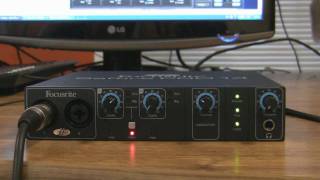 Focusrite Saffire PRO 14 [upl. by Leinnad666]