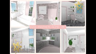 Welcome To Bloxburg Rose Aesthetic House Build 31k [upl. by Ttimme100]