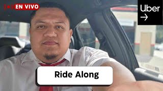 Uber driver ride along live stream [upl. by Aicnelav684]