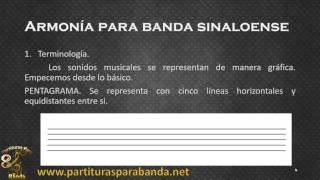 Curso de Armonía para Banda Sinaloense  01 Introducción [upl. by Benito889]