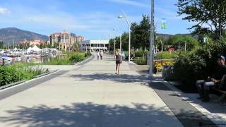 Exploring Downtown Kelowna in the Summertime [upl. by Sternick210]