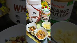 Whey protein shake easy recipeshorts wheyprotein shake healthy youtubeshorts [upl. by Madelon]