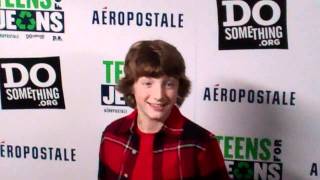 Jake Short at the 5th Annual Teens for Jeans Kickoff party by DoSomething amp Aeropostale [upl. by Saberio20]