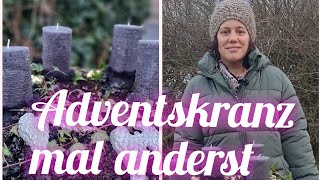 Adventskranz mal anderstDIY [upl. by Rodablas]