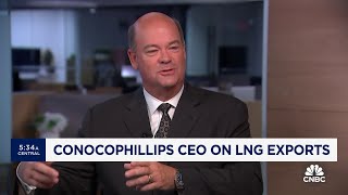 ConocoPhillips CEO Ryan Lance on consolidation Its the right thing to be doing for our business [upl. by Shep]