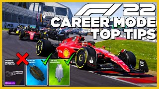 5 THINGS YOU MUST DO ON F1 22 CAREER MODE F1 22 Tips And Tricks [upl. by Merrick]