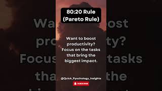 Boost Productivity with the 8020 Rule  Pareto Principle Explained [upl. by Tirma]