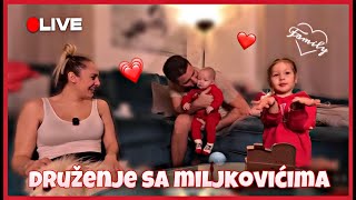 🔴 LIVE  MILJKOVIĆI ONLINE [upl. by Enyrehtak170]