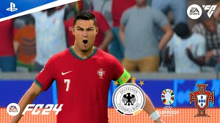 🎮FC 24  Germany vs Portugal  🏆 UEFA EURO 2024 Semi Final Match  PS4™ [upl. by Nadine290]