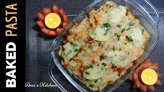 BAKED PASTA in Microwave Oven  DELICIOUS Pasta recipe  Italian Food [upl. by Anayaran]