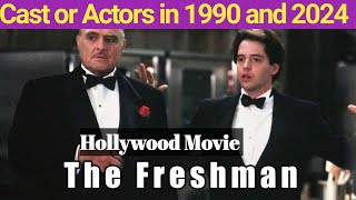 Top and Famous Cast or Actors of Hollywood Movie Freshman in 1990 and in 2024 [upl. by Seltzer675]