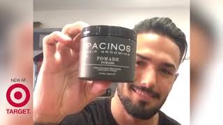 How I style my hair using the Pacinos Pomade [upl. by Hanad726]