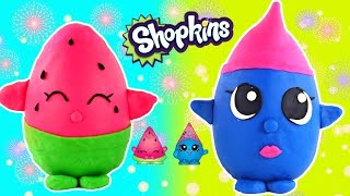 HUGE SHOPKINS Play Doh Eggs Disney Wikkeez Lalaloopsy Peppa Pig LPS Surprise Blind Bag Toys DCTC [upl. by Elenaj351]