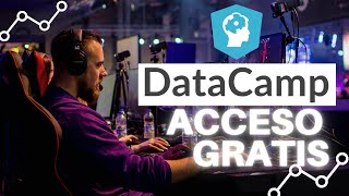 DataCamp  Cómo obtener una SUSCRIPCIÓN GRATIS  DataCamp Acceso Premiun GRATIS [upl. by Theressa518]