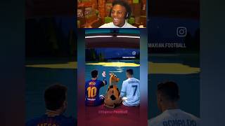 Messi Ronalado amp Scooby Doo 🐶 shorts aiart [upl. by Rogovy]