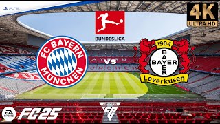 Bayern Munich vs Bayer Leverkusen  Bundesliga  EA FC 25  PS5™ 4K HD [upl. by Hike212]