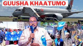 GUUSHA KHAATUMO LAASCAANOD AIRPORT CAALAMI AH LAGA HIRGALIYAY GARAAD JAAMAC amp FIRDHIYE SO DHAWEYAY [upl. by Eenalem20]