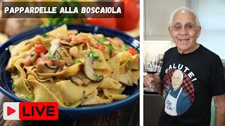 Pappardelle alla Boscaiola by Pasquale Sciarappa [upl. by Asserak798]