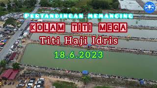 Pertandingan Memancing Kolam Titi Mega hadiah 110k meriah [upl. by Consolata]