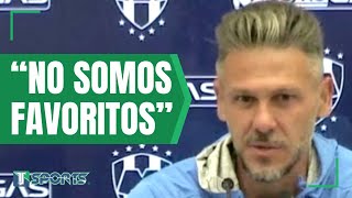 quotNosotros NO SOMOS los FAVORITOSquot Martín Demichelis previo al Atlético de San Luis vs Rayados [upl. by Samara]