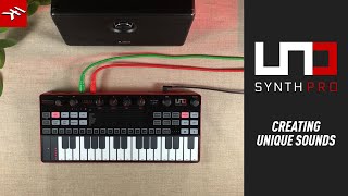 Creating unique sounds with your analog synthesizer on UNO Synth Pro by Jakob Haq [upl. by Kelcey]