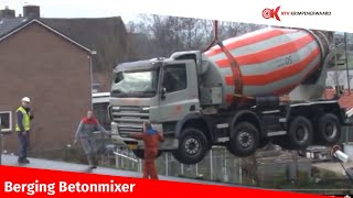 Berging betonmixer [upl. by Ari]