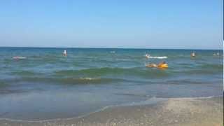 Spiaggia e Mare Pinarella di Cervia Estate 2012 [upl. by Elum]