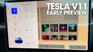 Tesla V11 Software Preview [upl. by Thalassa]