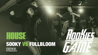 Sooky vs 만개  Final Rookisegame2023 house [upl. by Ytsim]