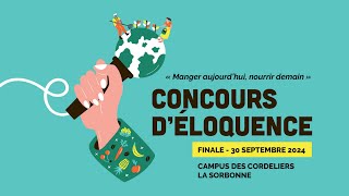 Concours dÉloquence  Finale au Campus des Cordeliers [upl. by Krueger]