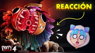 el LEÓN de LANA 🦁🧶  Poppy Playtime Chapter 4 Trailer  Yarnaby mi reacción [upl. by Ossy]