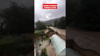 Massives Hochwasser am 15092024 in Wien hochwasser viralvideo unwetter flood foryou [upl. by Valdemar510]