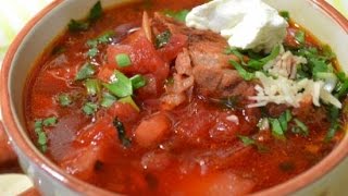 Борщ в мультиварке  скороварке Borscht [upl. by Henebry]