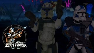 Star Wars Battlefront II Mods PC HD The Battles of the Clone Wars ALPHA  Umbara Shadow Forest [upl. by Daveta991]