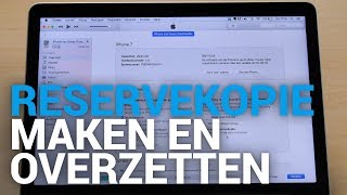 Reservekopie maken en overzetten  Fixjenl [upl. by Lehacim]