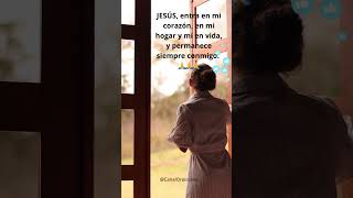 Jesús permanece a mi lado 🙏💓  shorts jesus oracionpoderosa [upl. by Darelle643]