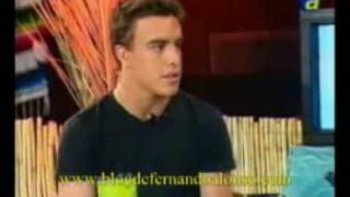 Fernando Alonso  Entrevista Año 2001 [upl. by Linders]