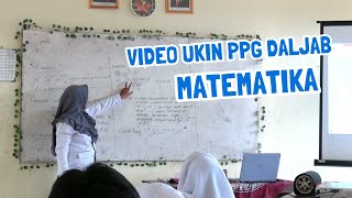 UKIN PPG DALJAB MATEMATIKA [upl. by Anirtek]