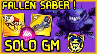 Solo GM  Fallen SABER   Best Prismatic Warlock Build  Destiny 2 The Final Shape ♥ [upl. by Chipman]