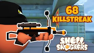 68 Killstreak with Free Ranger  Shell Shockers [upl. by Ehtnax98]