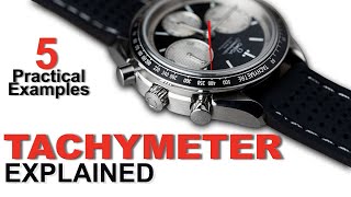 How To Use A Tachymeter On A Watch [upl. by Ahsinot]