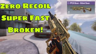 Best pp19 Bizon Gunsmith For Codm Season 6  No Recoil  Super Fast [upl. by Aihseuqal]